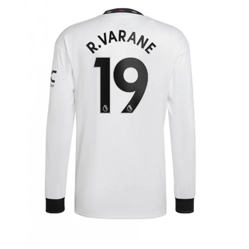 Fotbalové Dres Manchester United Raphael Varane #19 Venkovní 2022-23 Dlouhý Rukáv
